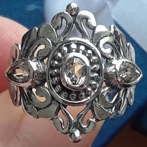 🍒Nwt! Genuine Marropino Morganite Bali Cutout